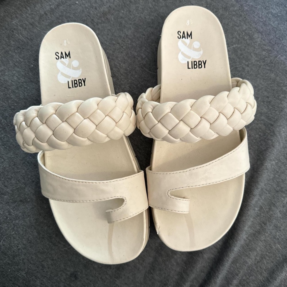 Sam & Libby Strappy Sandals Size 8.5